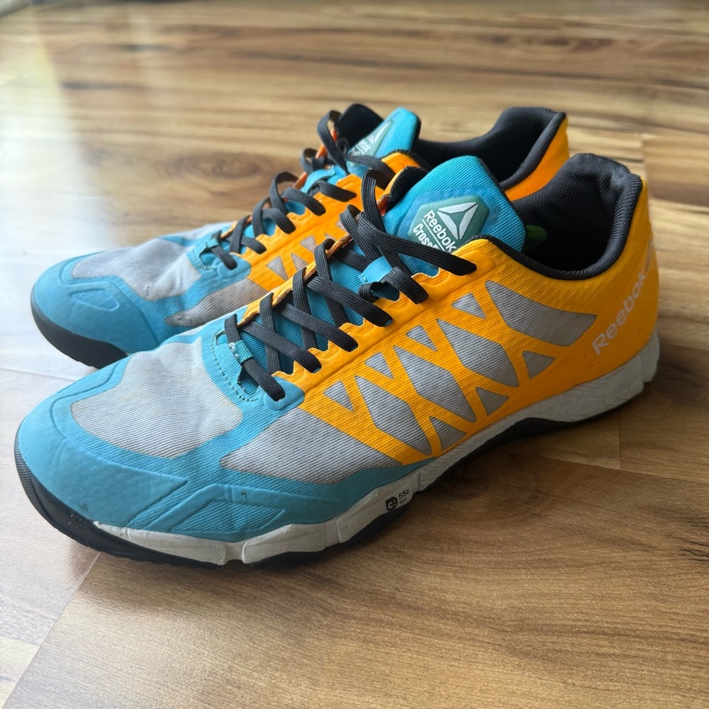 Reebok CrossFit 55C Speed Training Shoes Orange / Blue